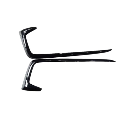 Suitable for Honda 10Th Generation Civic 16-21 Models, Reversing Mirror, Fuel Tank Cap, Hood, Grille, Door Edge Strip, Handle (Other Automotive Exterior Supplies) - abs-piano-black-front-fog-light-eyebrow-19-21-models