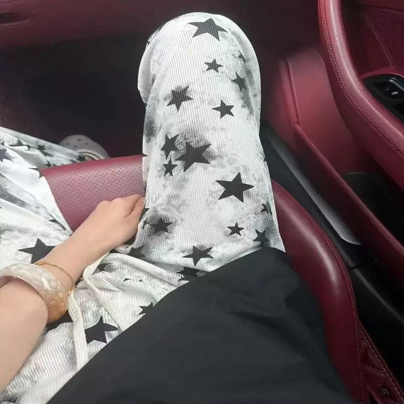 [5 días de preventa] [Pantalones de seda de algodón] Pantalones de pijama de seda de algodón para mujer