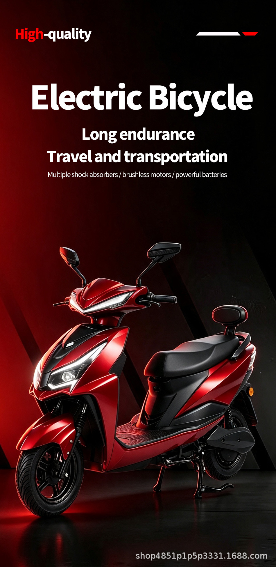 In-stock export of Warwolf 3 electric vehicle with EEC product certification and COC certificate, foreign trade source for sample production, electric motorcycle factory