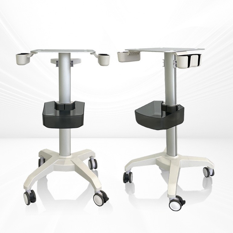 医院监护仪小推车笔记本彩超台车无线掌超推车厂家