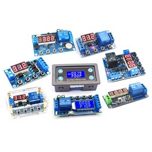 1路继电器模块 触发延时断电断开循环定时电路开关 带反接保护