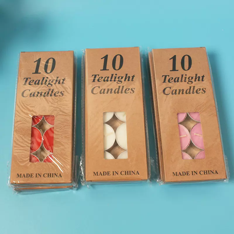 无烟茶蜡蜡烛 保温煮茶加热圆形茶蜡 14g燃烧3.5-4小时蜡烛批发