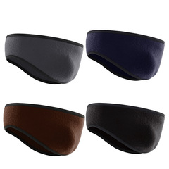 Cross-border autumn and winter ear warm headband outdoor cycling sports fleece headband windproof forehead protector