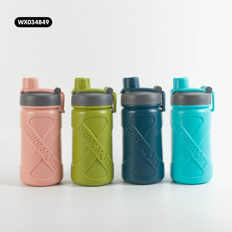 Verano grado alimenticio PP portátil hervidor deportivo portátil taza de bebida directa portátil 550 / 600ml / 700ml / 800ml