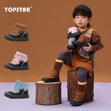 TOPSTAR2025冬季新款软底儿童雪地靴3020