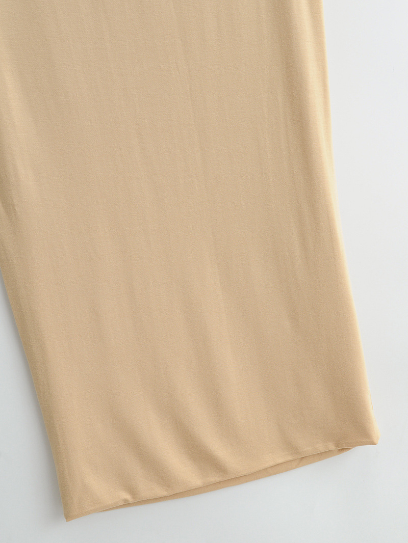 square collar short T-shirt elastic waist bag hip skirt suit NSHS25231