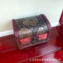 仿古小木盒复古做旧手工制作手串盒国风首饰收纳喜糖盒珍藏礼品盒