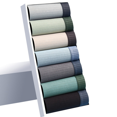 Men's underwear, men's pure cotton boxer briefs, cotton antibacterial crotch, teen boys' trendy personality boxer shorts