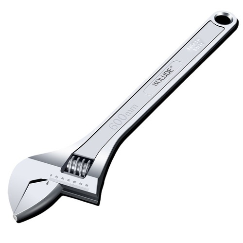 Factory price supply of chrome-plated adjustable wrench, adjustable wrench, 6-24 inch open-ended adjustable wrench, adjustable wrench