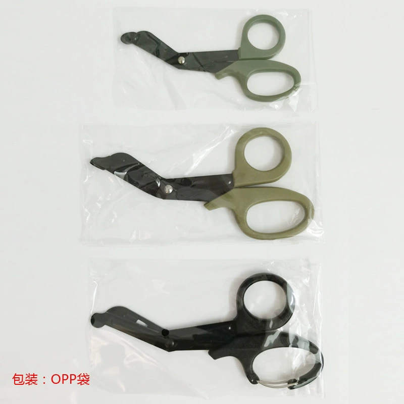 Gauze scissors, elastic bandage, 15cm