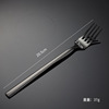 Eyn 304 stainless steel Korean spoon spoon fork rectangular handle tone pupa spoon size company gift tableware tableware steak knife