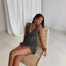 �羳�¿�R�d���QDress V-neck INS���c/�黨ǰ������