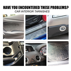 Homonth 納米塑料翻新劑 汽車內飾座椅儀錶盤清潔污漬保養拋光劑