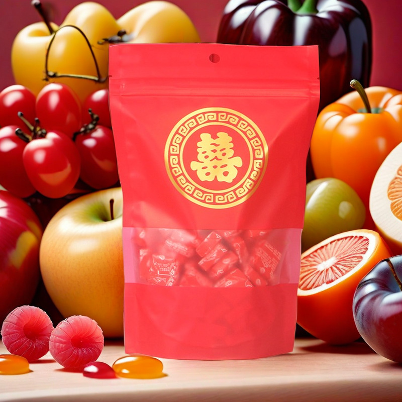 50只喜糖包装袋结婚糖果袋白糖红糖喜烟礼品袋过年福送礼袋现货