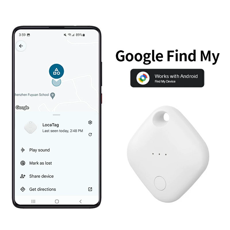 Android Google противоугонное устройство Google Find My, локатор Android Airtag, глобальный поиск