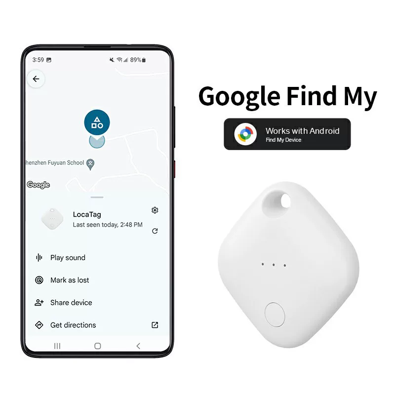 Android Google противоугонное устройство Google Find My, локатор Android Airtag, глобальный поиск