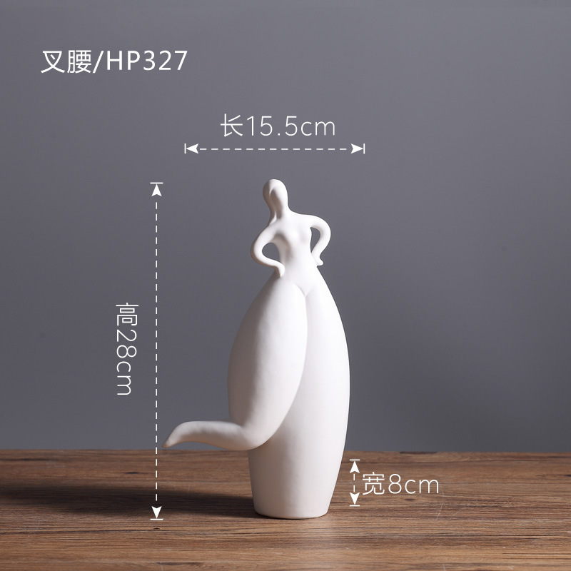 リビングルームの置物は軽くて豪華で高級な雰囲気のお酒棚の装飾品です。