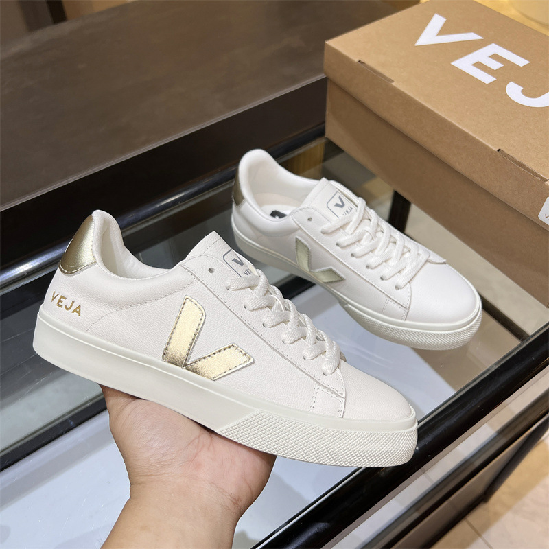 Serie V CAMPO zapatos blancos zapatos de skate para hombres y mujeres zapatos casuales de pareja franceses zapatos deportivos de otoño y verano