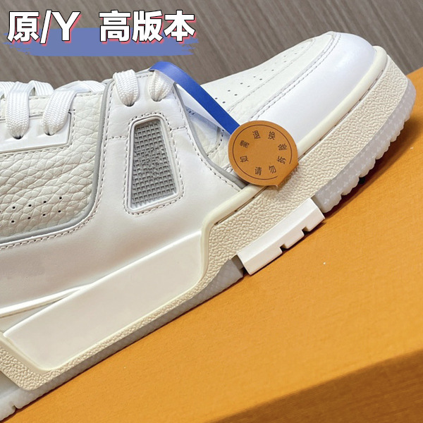 広州高バージョン純原ロバ靴Trainer運動板靴白セメント青カウボーイカップル男女靴|undefined