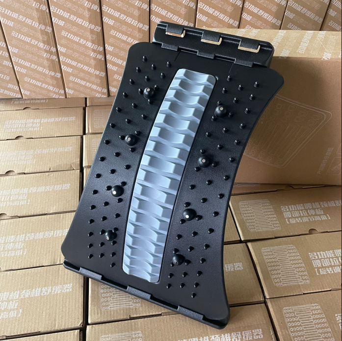 腰椎緩和器、ストレッチ器具、固定器、腰椎椎間板ヘルニア、背中マッサージ器、腰椎矯正器、クッション、脊椎|undefined
