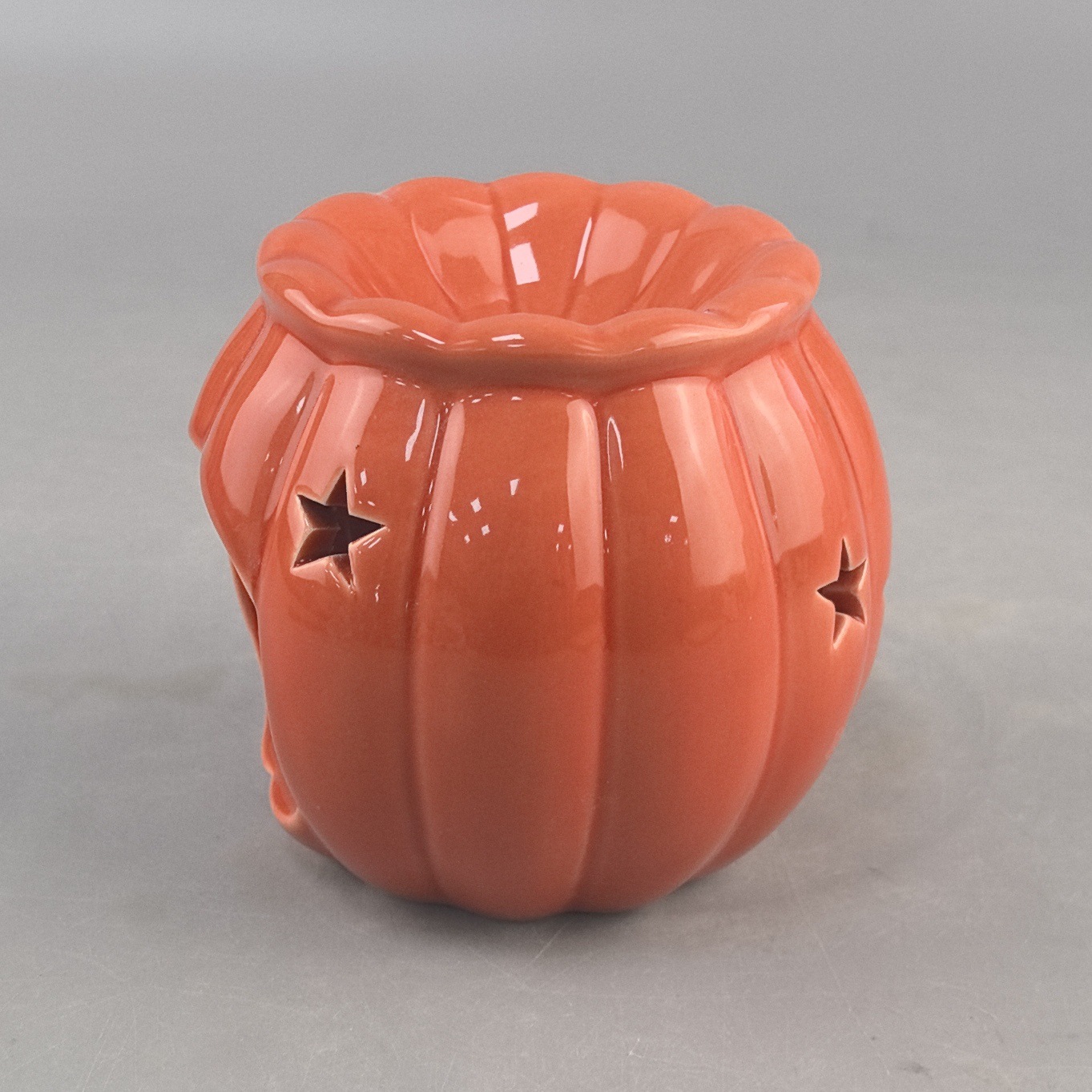 Quemador de incienso de cerámica con forma de calabaza para Halloween, hueco, para aromaterapia y aceites esenciales, decoración del hogar, venta al por mayor para fabricantes, calabaza de cerámica transfronteriza image 5