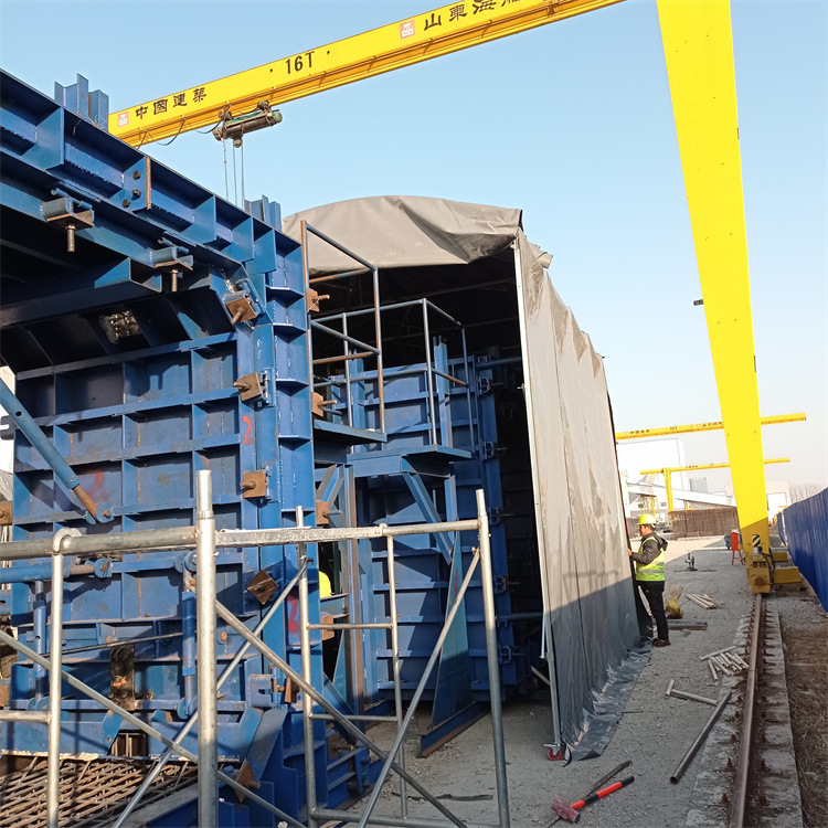 厂家生产伸缩蓬 梁场养护伸缩蓬 防雨防晒遮阳棚 桥梁伸缩养护蓬