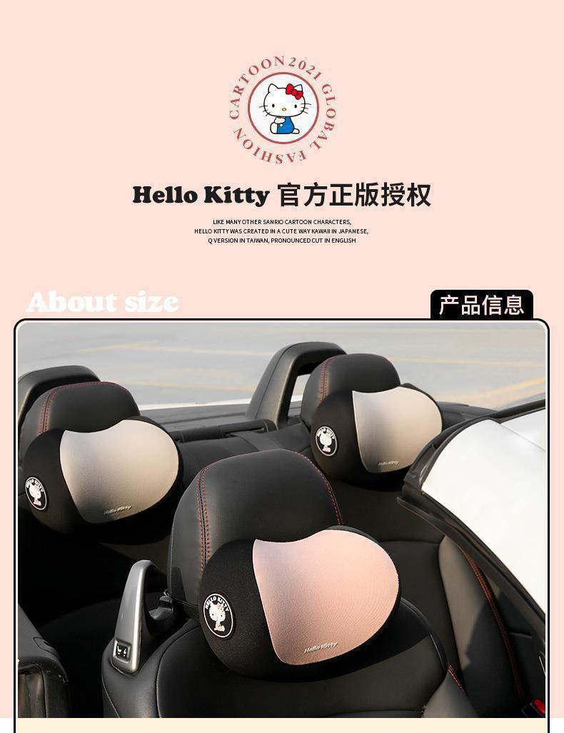 Directly Supplied from the Manufacturer, Car Headrest, Neck Pillow, Car Cushion, Cartoon Cute Girl Lumbar Support Seat Pillow