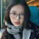 Xiaohongshu Ultra-Light Tr90 Brown Glasses for Women Can Be Equipped with High-End Retro Small Round Frame Glasses Frames