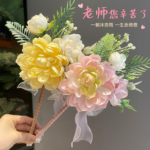2025 New Teacher's Day Goddess Day Gift Signature Pen Creative Gift Kindergarten Practical Flower Pen for Female Teachers
