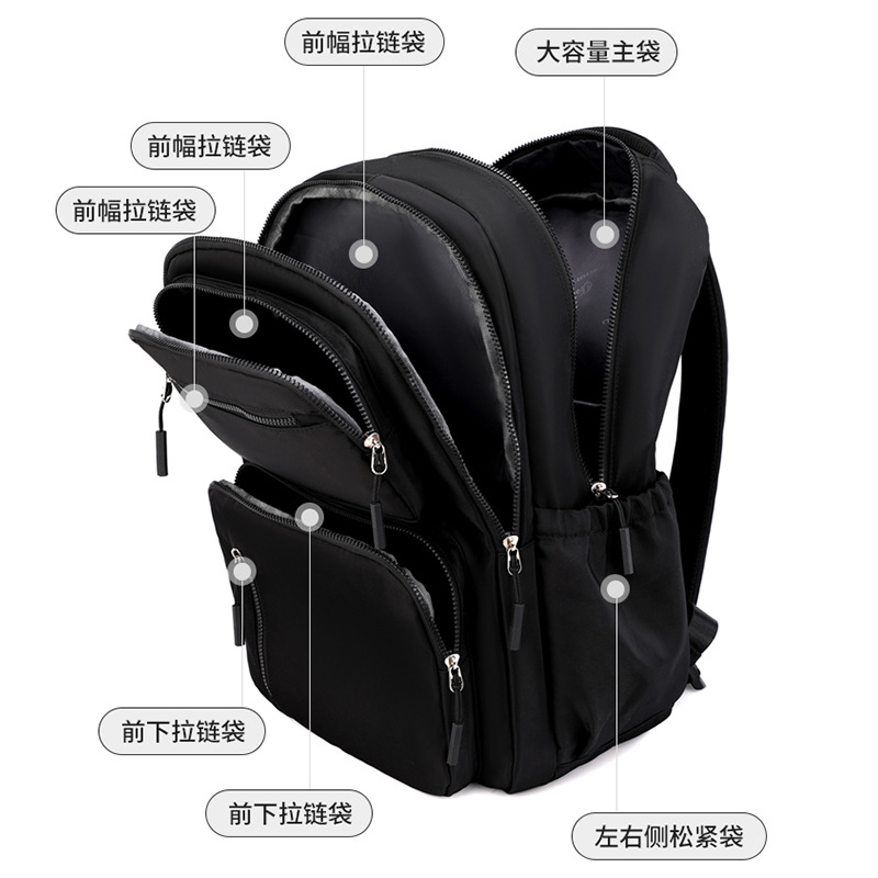 Natural Fish2024 nueva mochila para estudiantes universitarios de secundaria, mochila para estudiantes de secundaria, mochila multipropósito, sensación de alta calidad