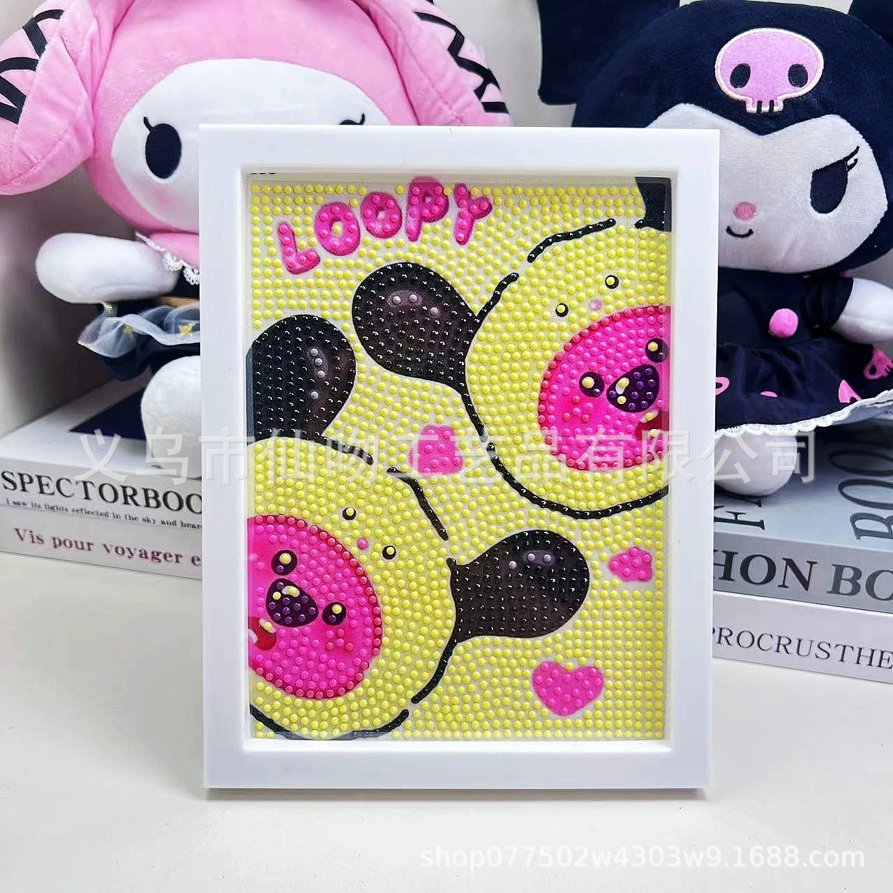 Набор для алмазной живописи Sanrio Kuromi, 17×22 см пластиковая рамка, набор для творчества DIY для детей