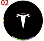 Suitable for Tesla Welcome Other lights - tesla-2