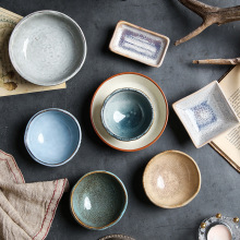 北欧陶瓷复古日式调味碟家用商用醋碟酱油碟味碟蘸料小号碗小碟子