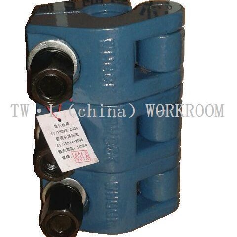 供应石油钻采用高强度三螺栓光杆卡子光杆卡瓦