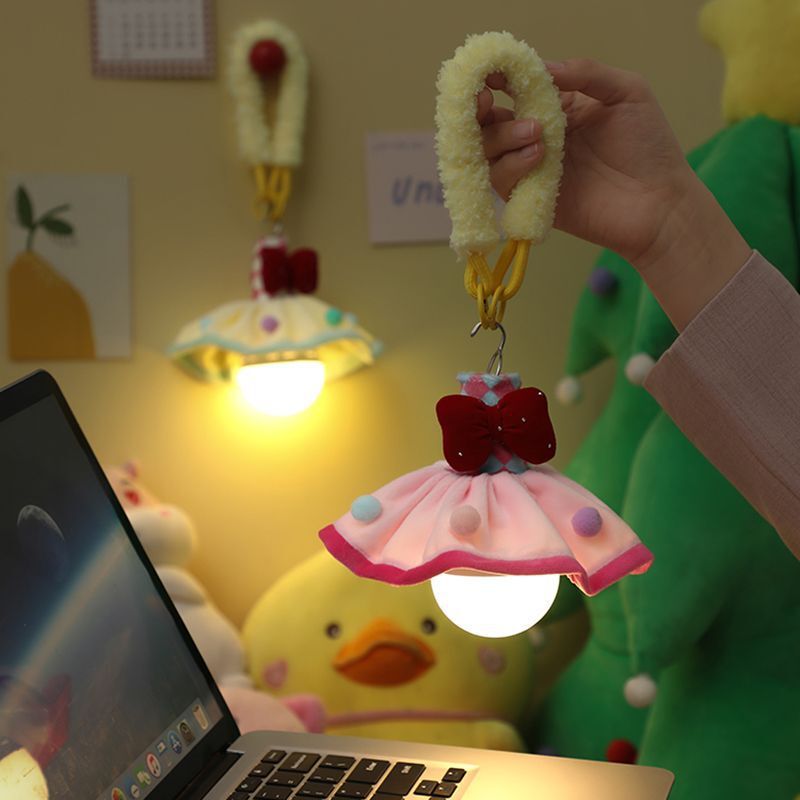 Hanging Atmosphere Lamp for Students Living on Campus, Suitable for Dormitory Beds, a Good Charging Accessory for College Students, Mini Night Light