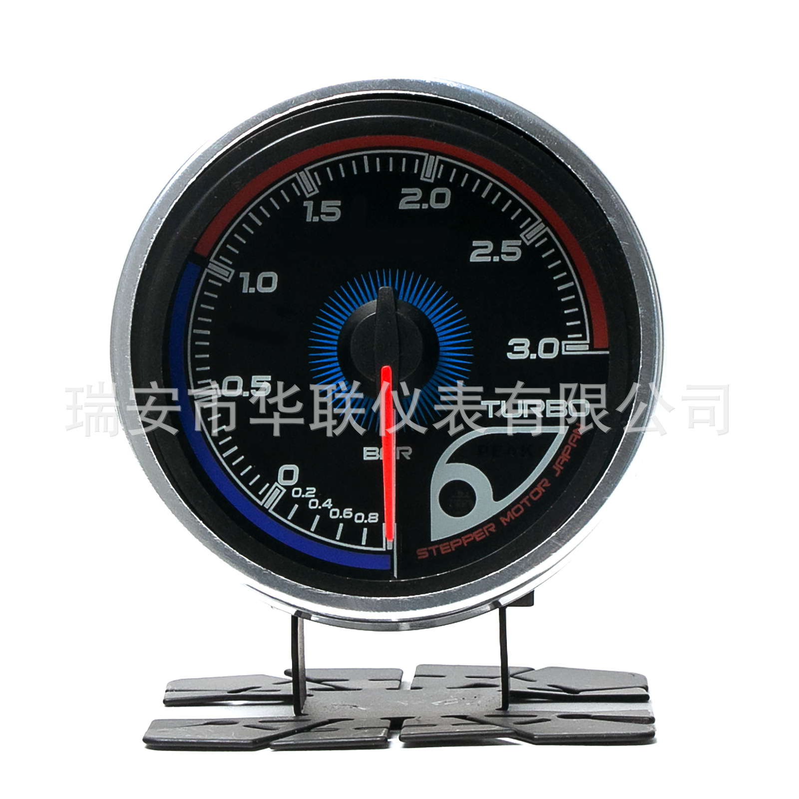 Car Modification Boost Gauge 12V 62mm 0~3Bar Universal, Car Modification Colorful Turbo Boost Gauge