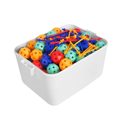 Children's Kindergarten Educational 3D Bead Puzzle Toy – Large-Sized, Three-Dimensional, Spherical Interlocking Building Blocks