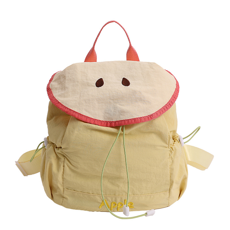 Mochila de estudiante de escuela primaria suave y linda Mochila de niña de dopamina fresca de verano Mochila de fruta linda para niños