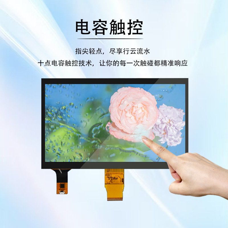 10.1寸1024x600带I2C触摸HDMIVGAAV液晶屏驱动板屏显总成套件彩屏