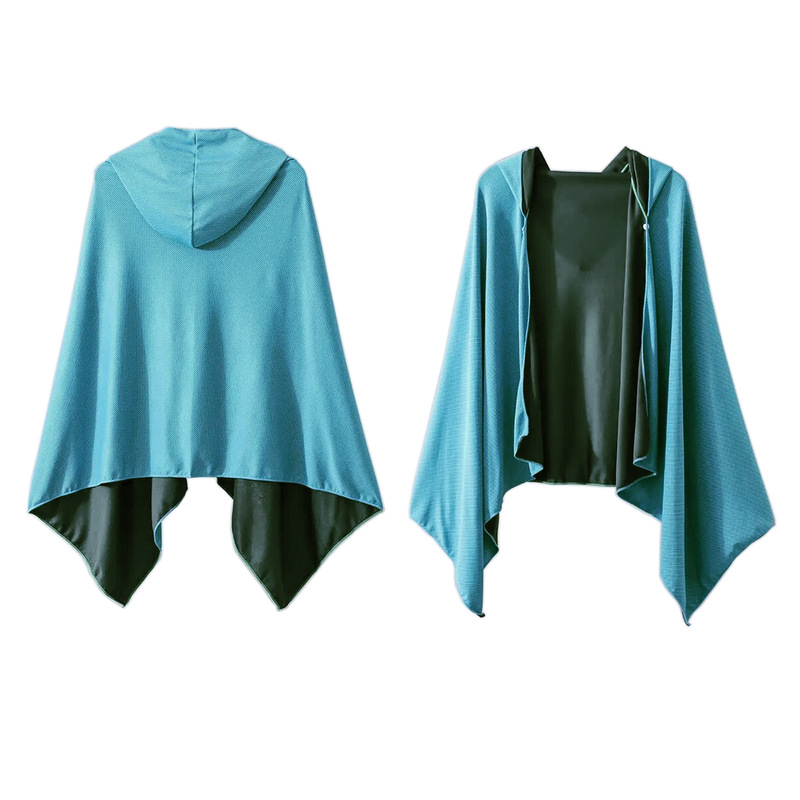 Knitted Mesh Fabric Cooling Hooded Bath Towel, Sweat-Absorbing Ice Cooling Towel, Physical Cooling Sun Protection Cold Towel, Fitness Towel Knitted Mesh Fabric Cooling Hooded Bath Towel, Sweat-Absorbing Ice Cooling Towel, Physical Cooling Sun Protection Cold Towel, Fitness Towel