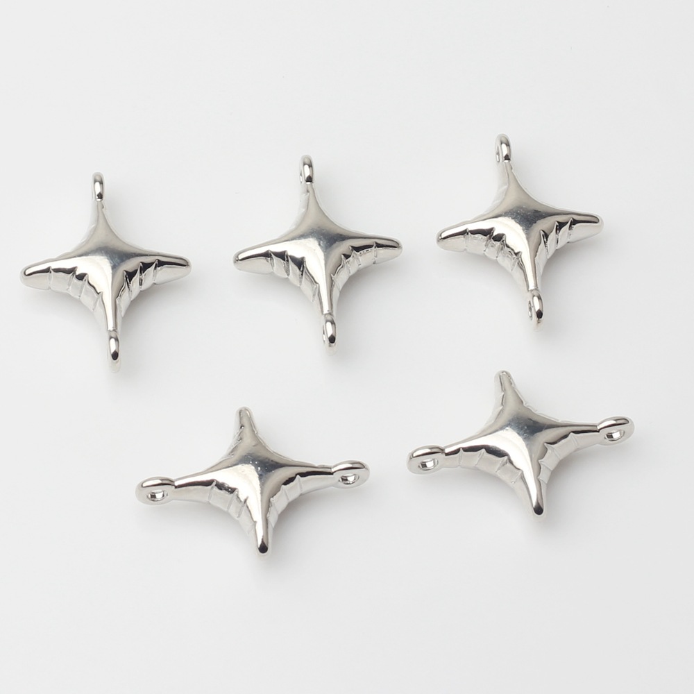 Pendant Jewelry Making Type 10 PCS/Package Alloy Star Pendant DIY Jewelry Accessories