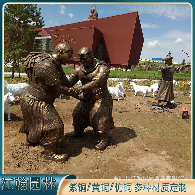 户外铸铜人物雕塑少数民族人物铜雕厂家创意文化城市雕塑景观设计|undefined