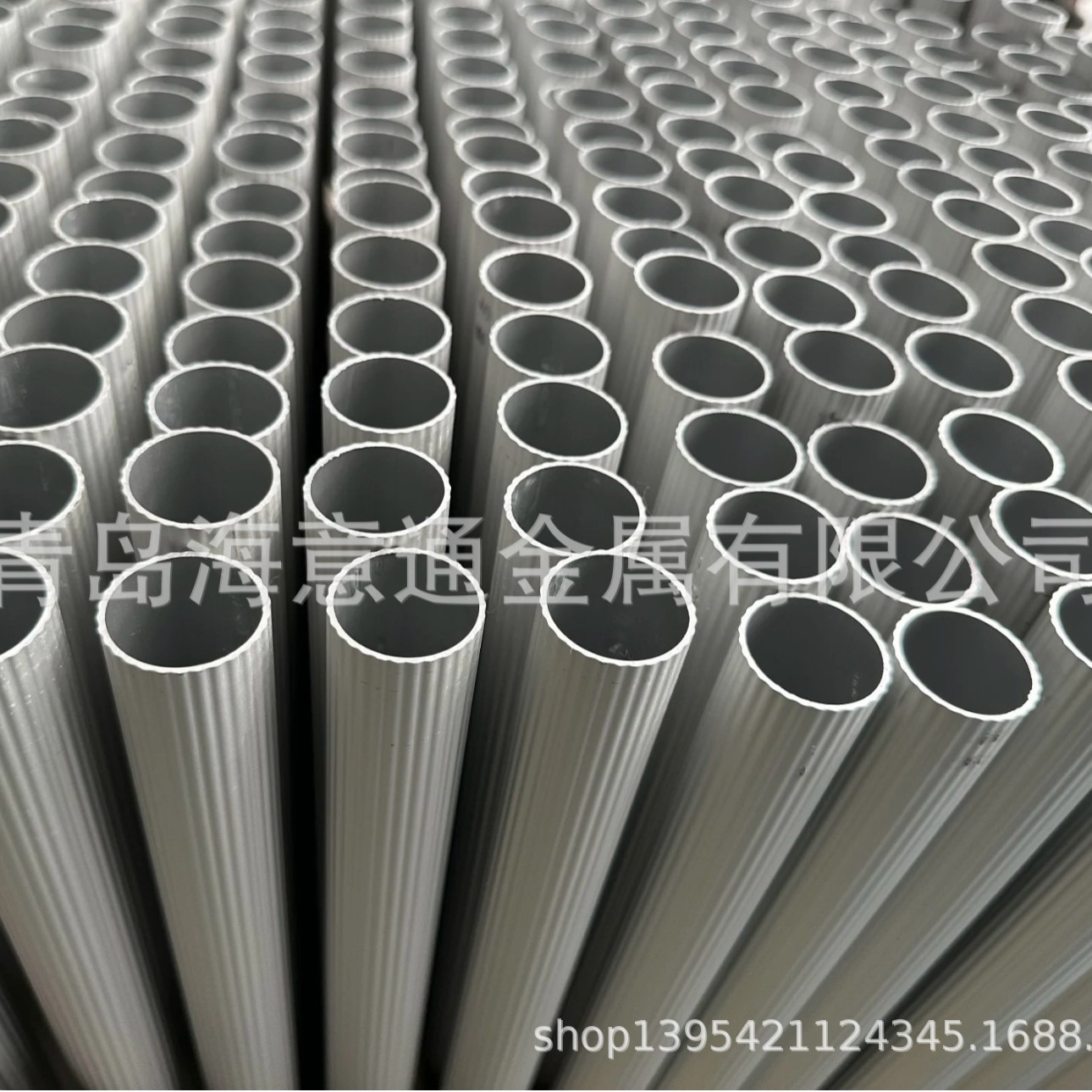 厂家直销铝管6063/6061氧化款精拉毛细型工业设备配件专用管材