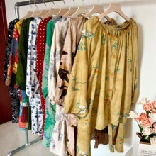 睡衣女春秋季绵绸清冷感女士家居服可外穿人造棉慵懒风棉绸套装夏