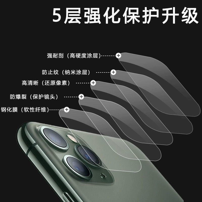 Apple, линза, совместимый iphone12 pro, 3D, 13, 13promax, против падения, 14