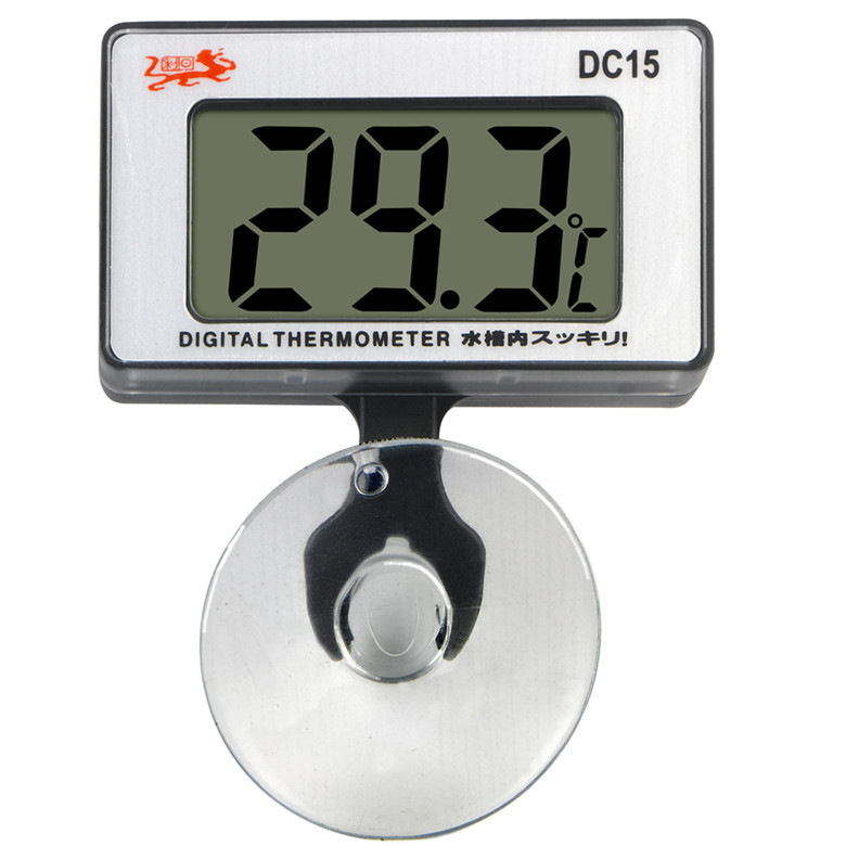 DC16迷你温度计带吸盘 高低温自动报警(默认高温28℃，低温18℃)