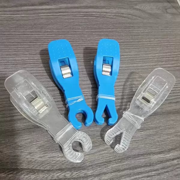 Piercing Tool Triangle Clip Disposable Transparent Opening Hemostatic Pliers Round Tool Pliers Ear Piercing Auxiliary Closing Pliers