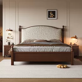 实木床;桌类、茶几;餐桌