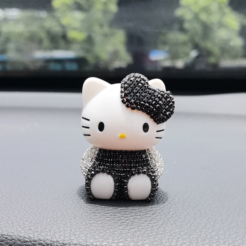 車の香水装飾品漫画かわいい KT エアベントアロマクリップ新車消臭エアコン口装飾用品女性のための|undefined