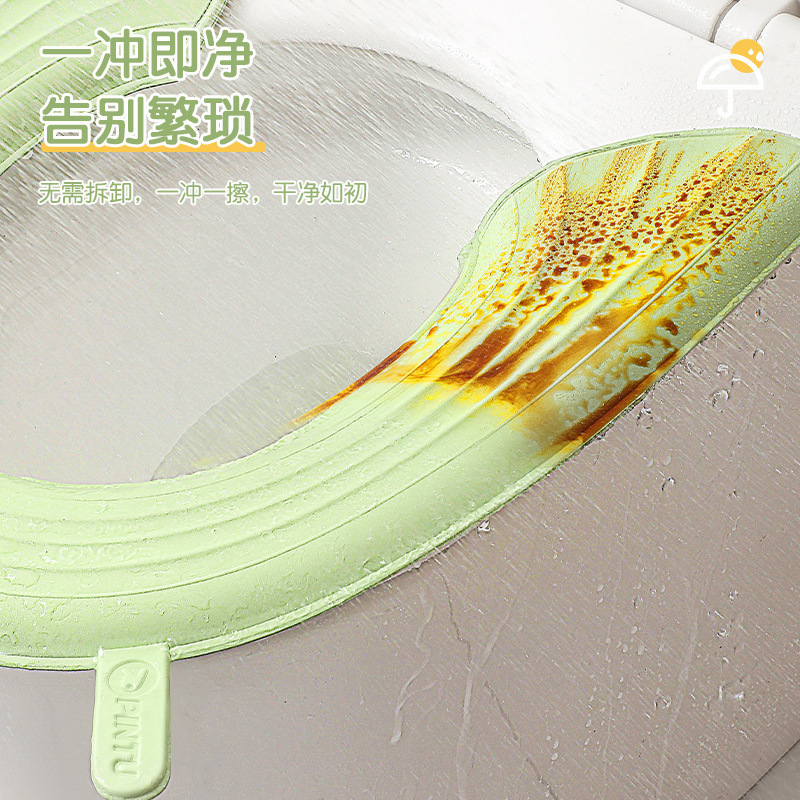 Waterproof universal toilet, handheld pillow, increased thickness